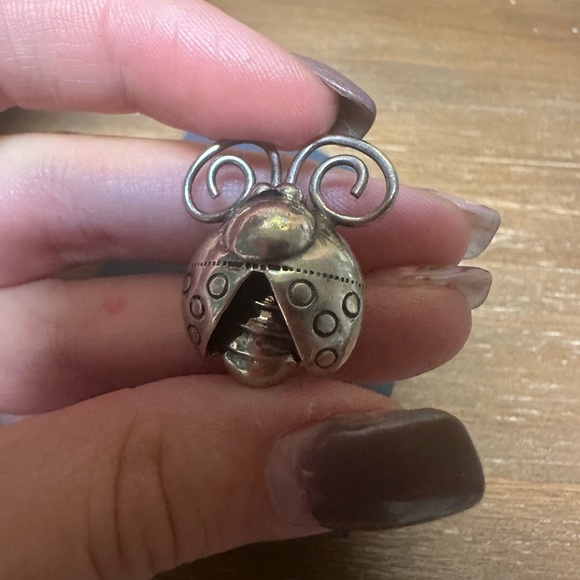 Silpada Silver Ladybug Brooch - Picture 3 of 4